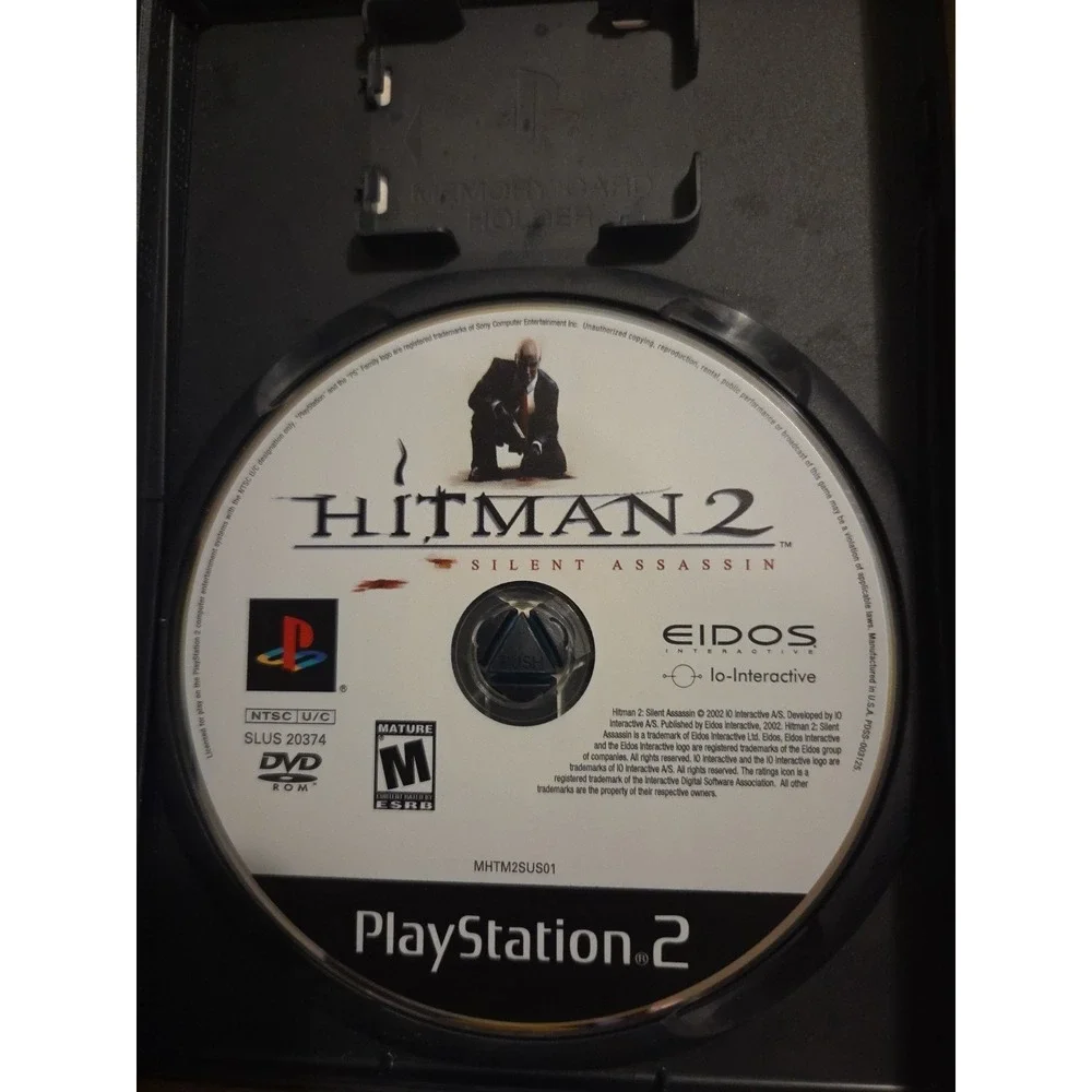 Hitman 2 Silent Assassin‎ PS2 PlayStation 2 CIB Tested working